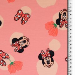 Jersey Mini Mouse lachsrosa